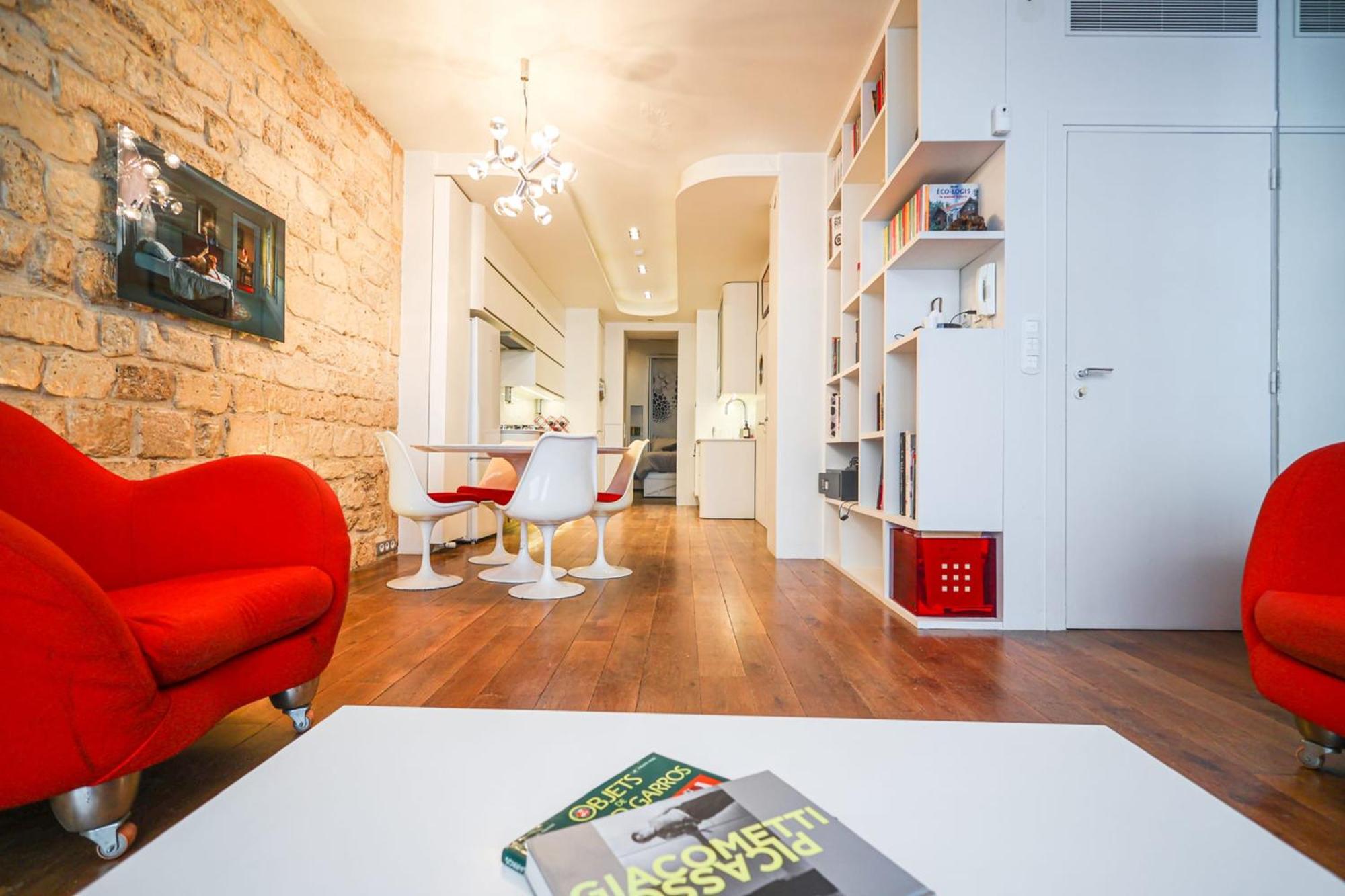 Elegant Appartement Climatise De 65 M2 Avec 2 Ch Paryż Zewnętrze zdjęcie